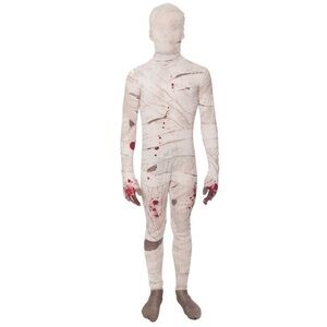 Bloody mummy morphsuit costume
